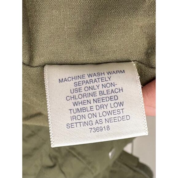 St. John's Bay Parka, Hooded Shell, Drawstring Waist, Windbreaker, Men's Size L - Picture 9 of 9